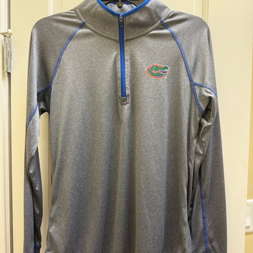 Colosseum Gray Quarter-Zip Jacket